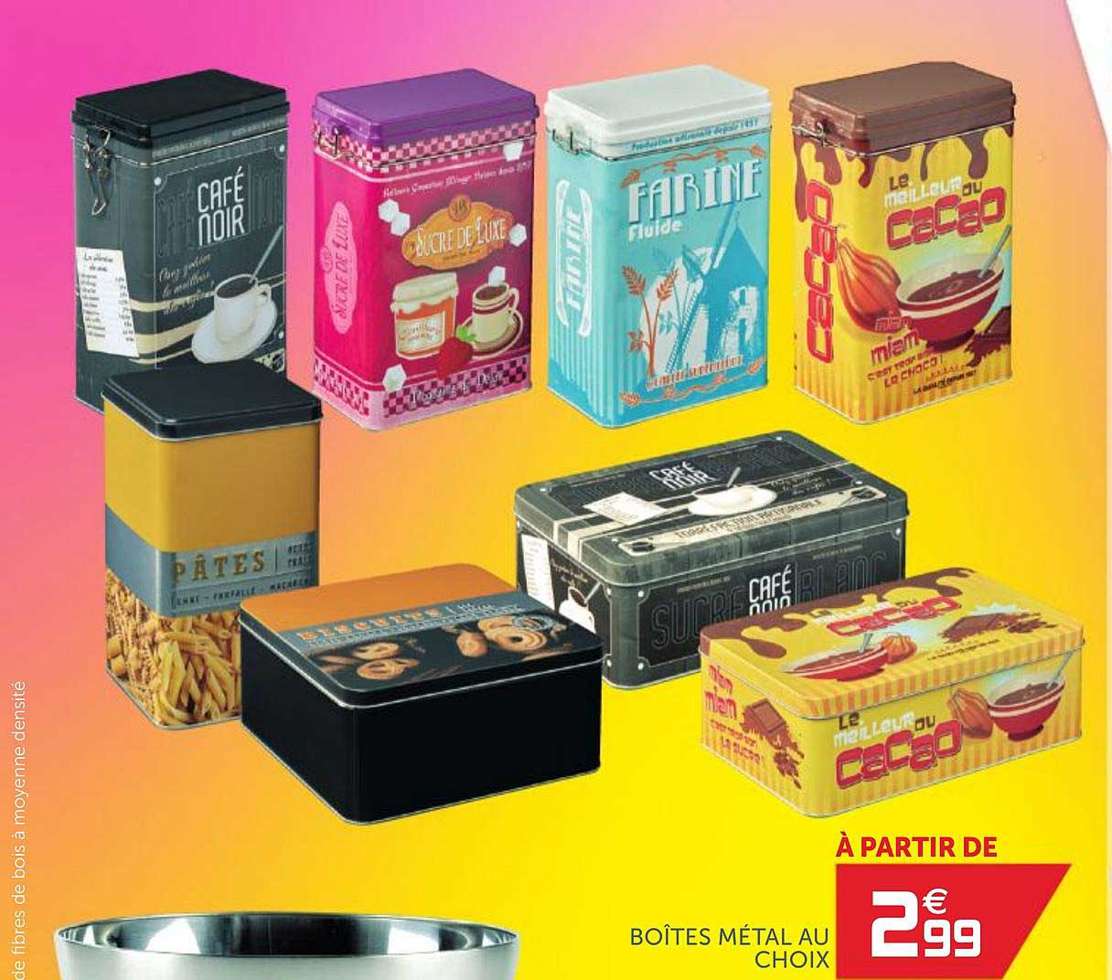 Boîtes Métal