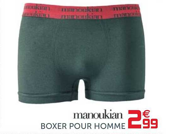 boxer pour homme manoukian