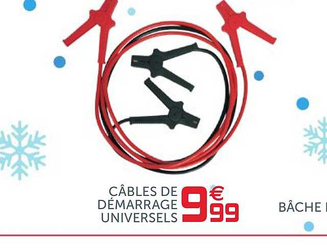 câbles de démarrage universels