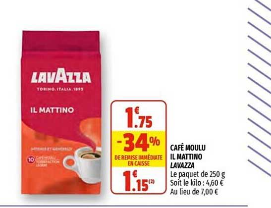 Café Moulu Il Mattino Lavazza