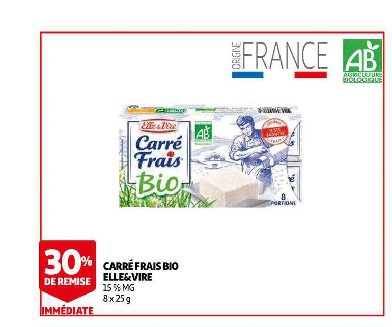 carré frais bio elle&vire