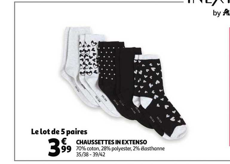 chaussettes in extenso