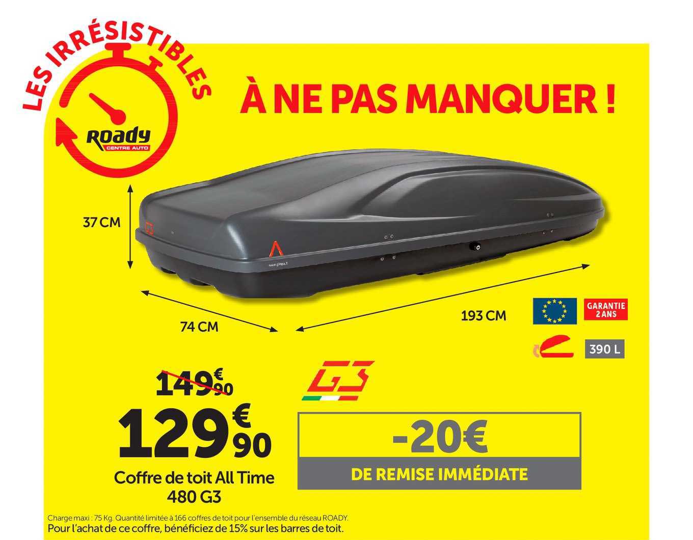 coffre de toit all time 480 g3