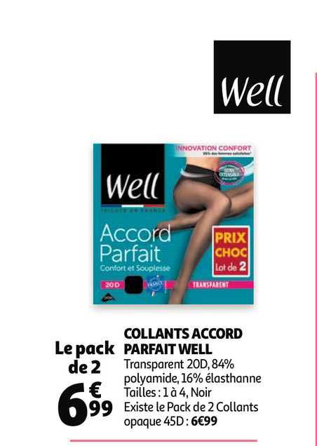 collants accord parfait well