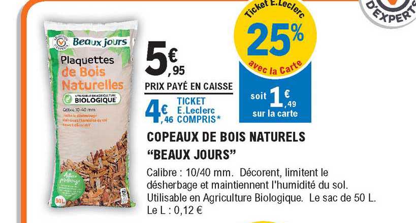 Copeaux De Bois Naturels "beaux Jours"