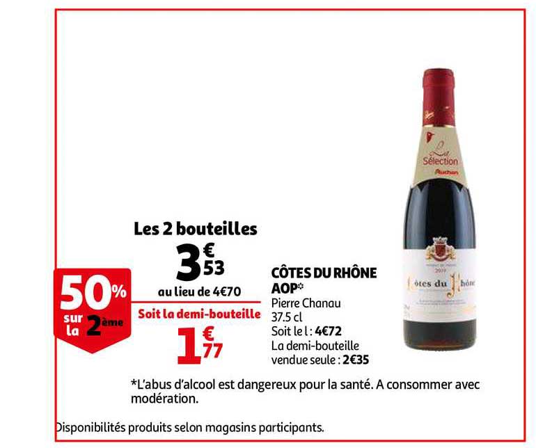 côtes du rhône aop pierre chanau