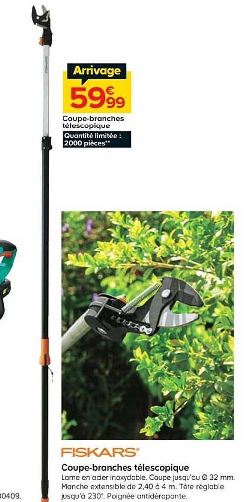 coupe-branches télescopique fiskars