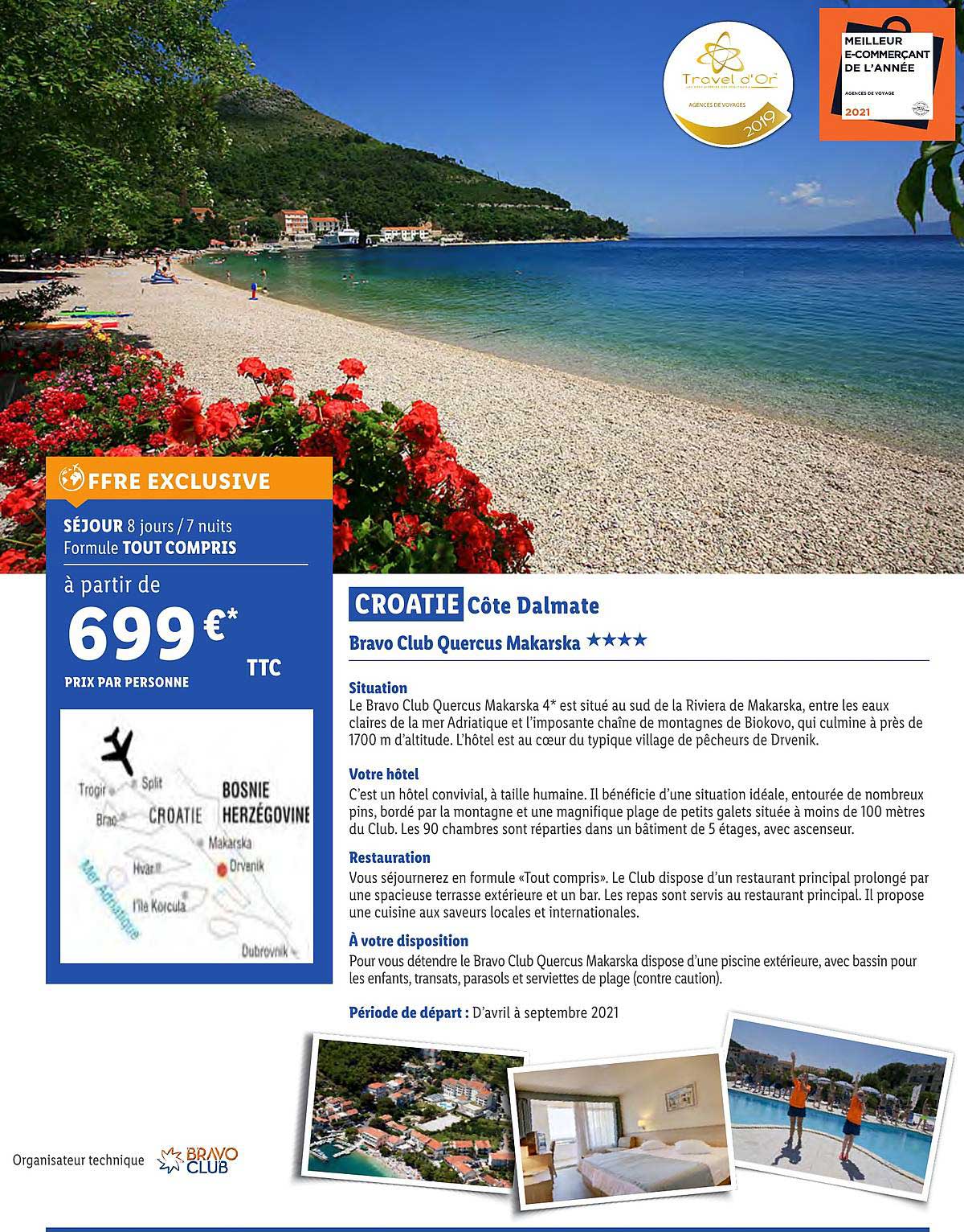 croatie côte dalmate