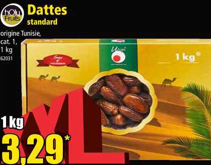 dattes standard holy fruits