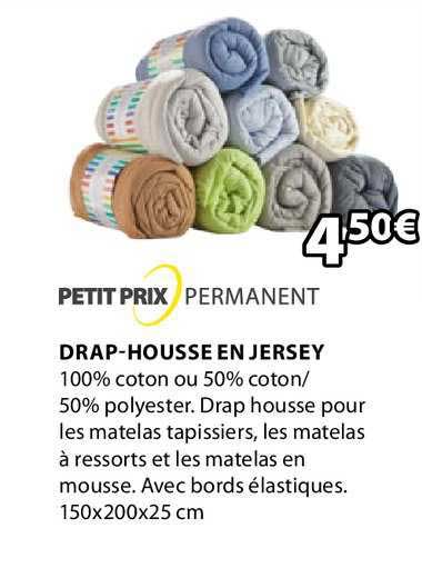 drap-housse en jersey