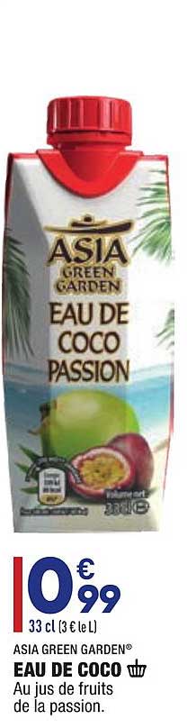 eau de coco asia green garden
