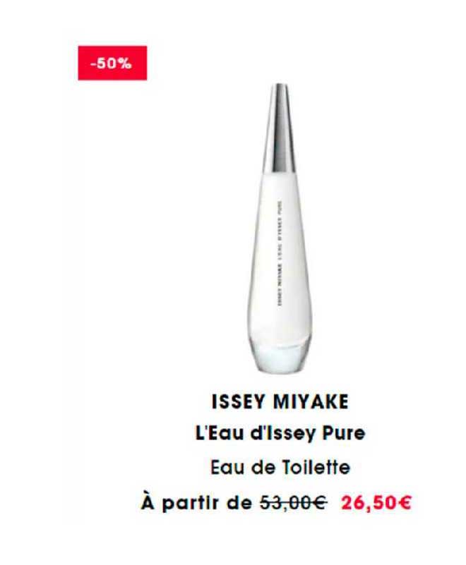eau de toilette l'eau d'issey pure issey miyake