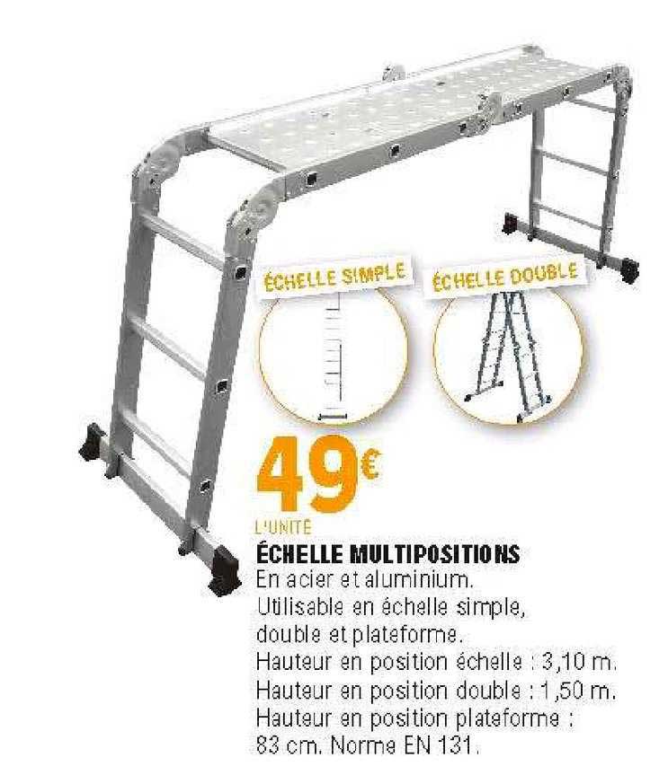 échelle multipositions
