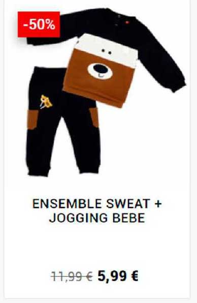 Ensemble Sweat + Jogging Bébé