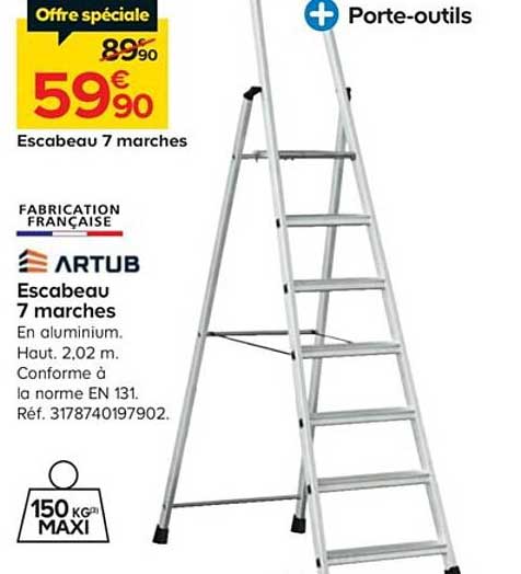 Escabeau 7 Marches Artub