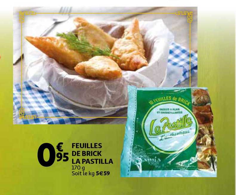 feuilles de brick la pastilla