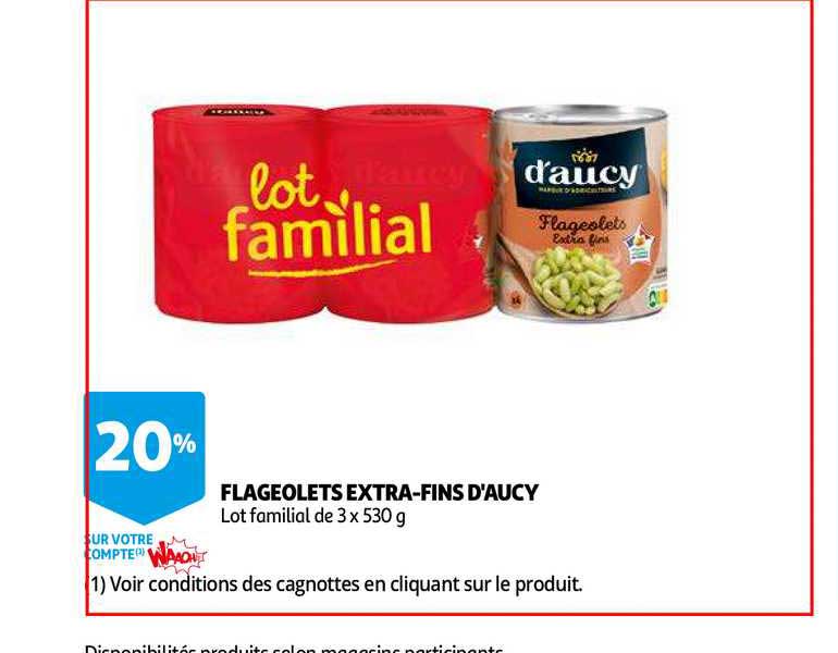 flageolet extra-fins d'aucy