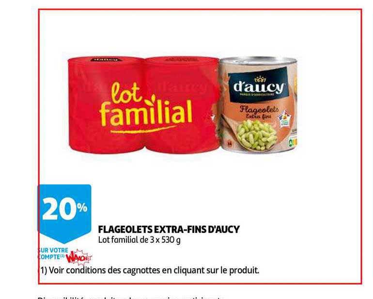 flageolets extra-fins d'aucy