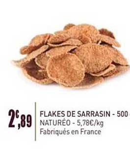 flakes de sarrasin