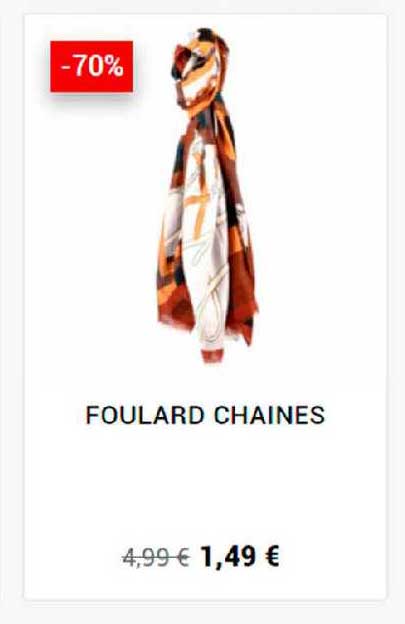 foulard chaines