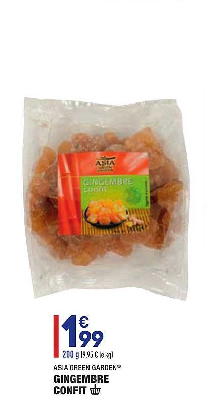 gingembre confit asia green garden