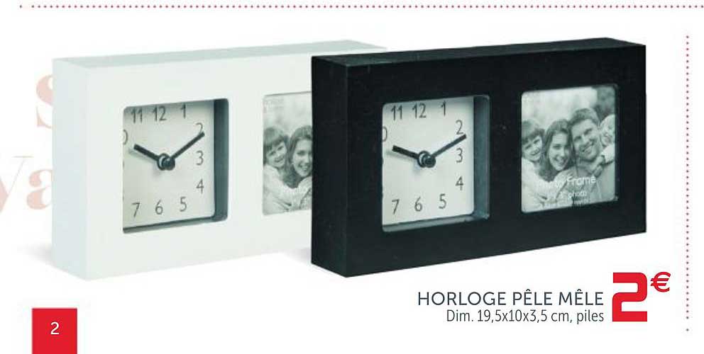 horloge pêle mêle