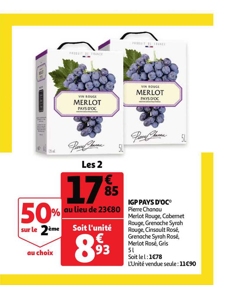 igp pays d'oc pierre chanau