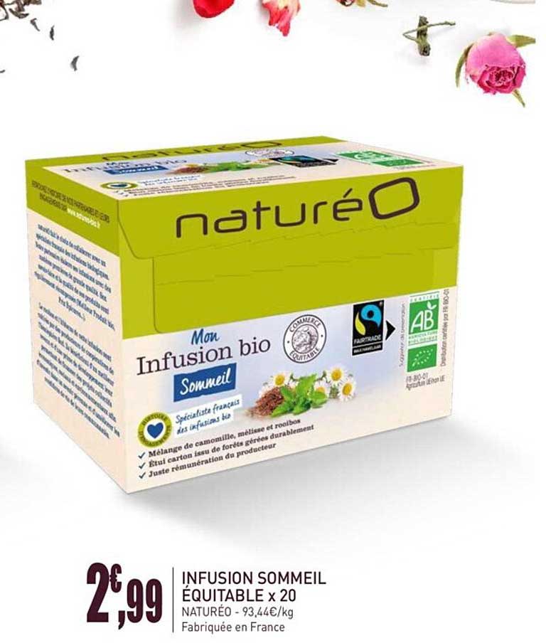 infusion sommeil équitable