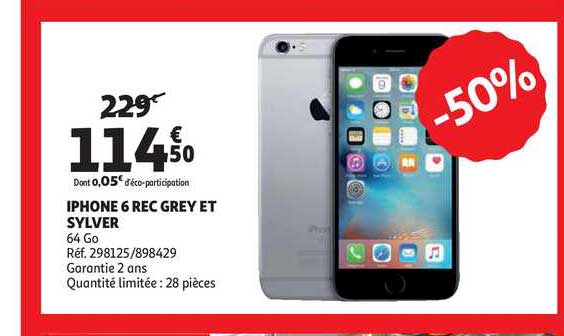 Iphone 6 Rec Grey Et Sylver