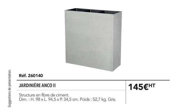 jardinière anco ii