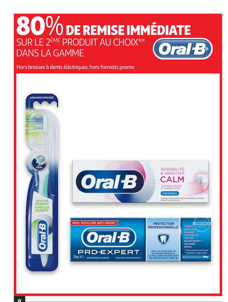 la gamme oral-b