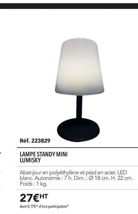 lampe standy mini lumisky