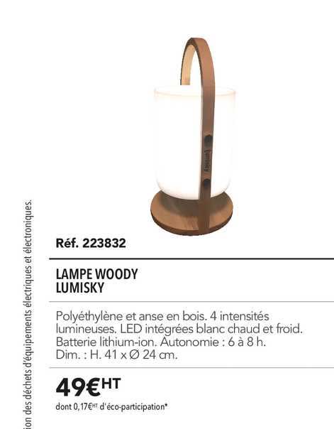 lampe woody lumisky