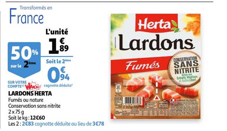 Lardons Herta