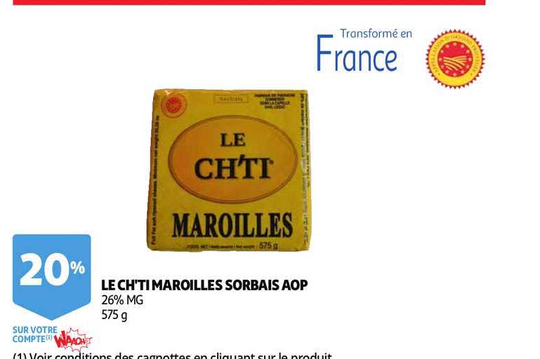 le ch'ti maroilles sorbais aop