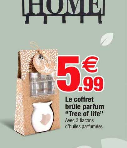 le coffret brûle parfum "tree of life"