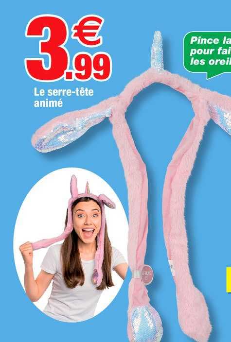 le serre-tête animé