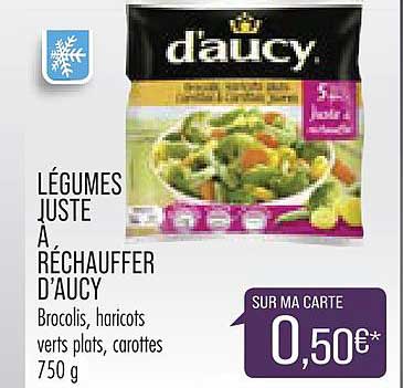 légumes just à réchauffer d'aucy