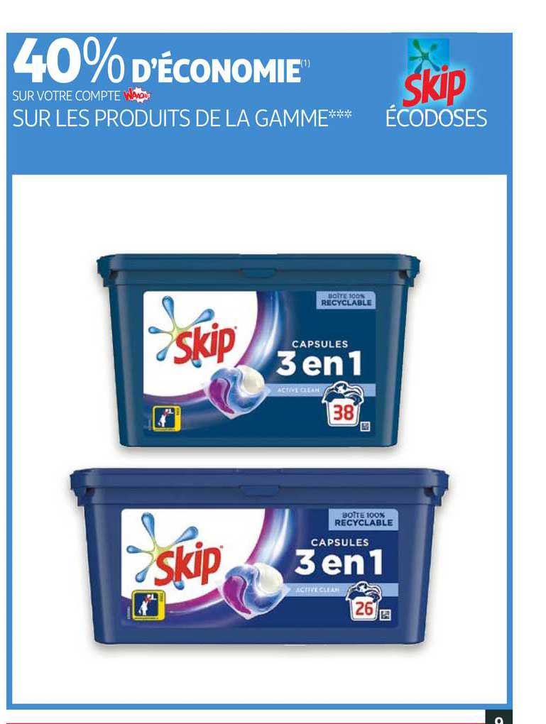 Les Produits De La Gamme Skip écodoses