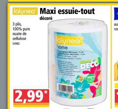 maxi essuie-tout décoré lalynea