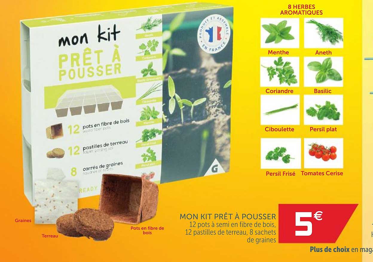 mon kit prêt à pousser