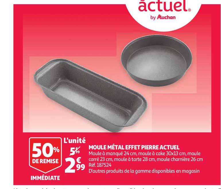 Moule Métal Effet Pierre Actuel