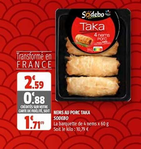 nems au porc taka sodebo