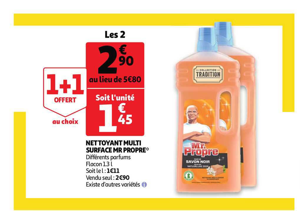 nettoyant multi surface mr propre