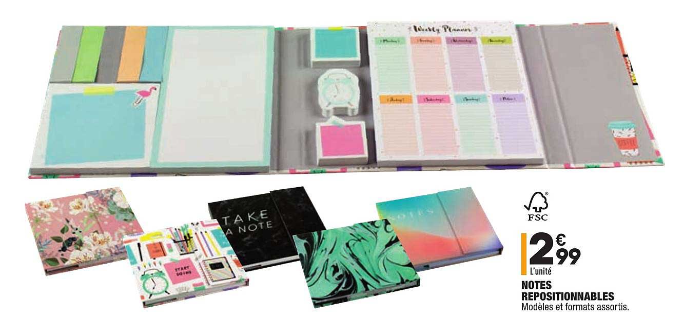 Notes Repositionnables