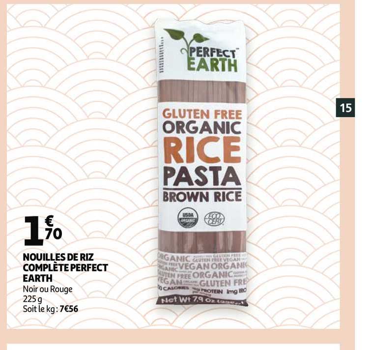 nouilles de riz complète perfect earth