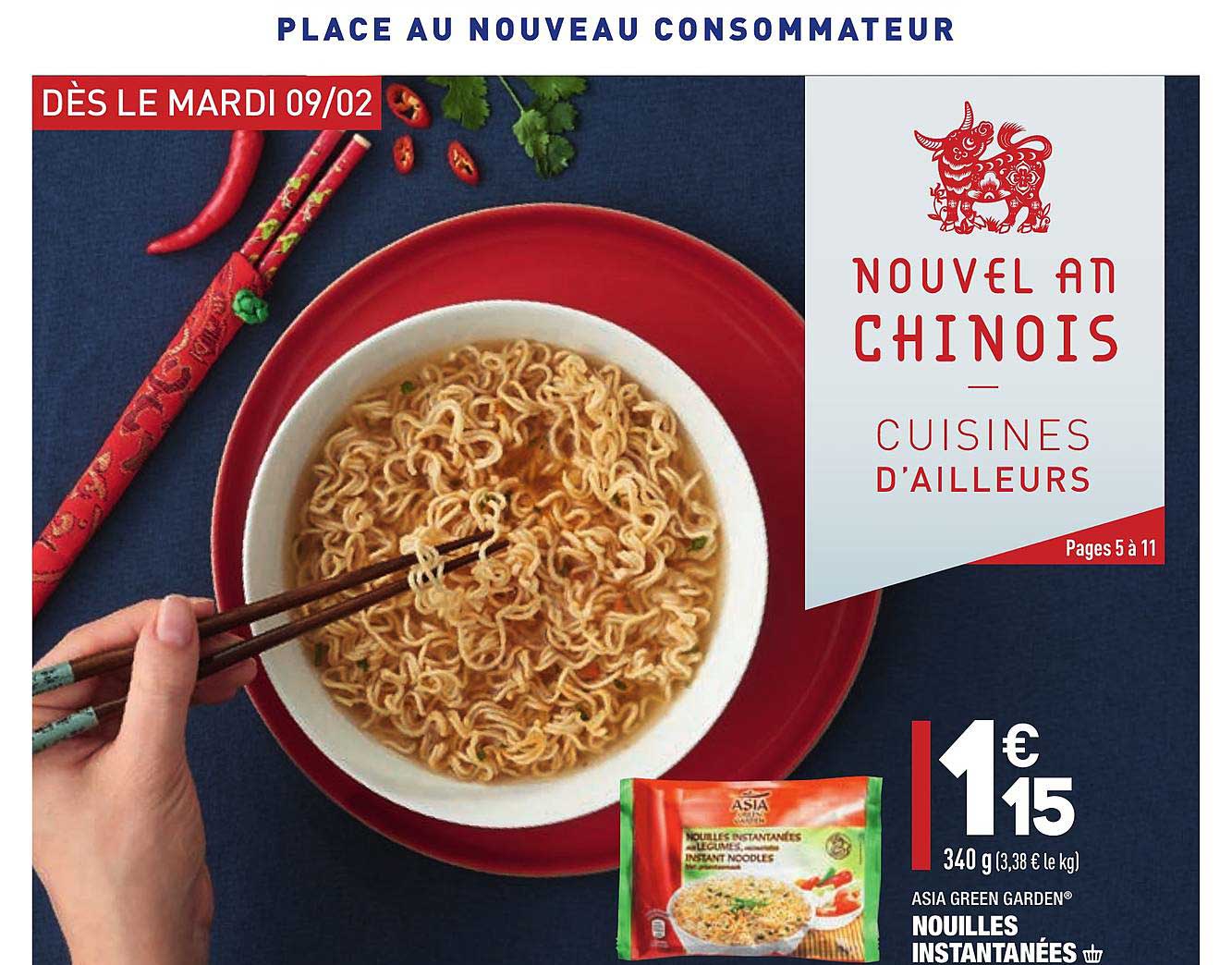 nouilles instantanées asia green garden
