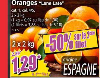 oranges "lane late"