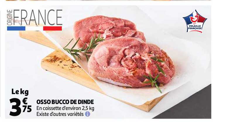 osso bucco de dinde