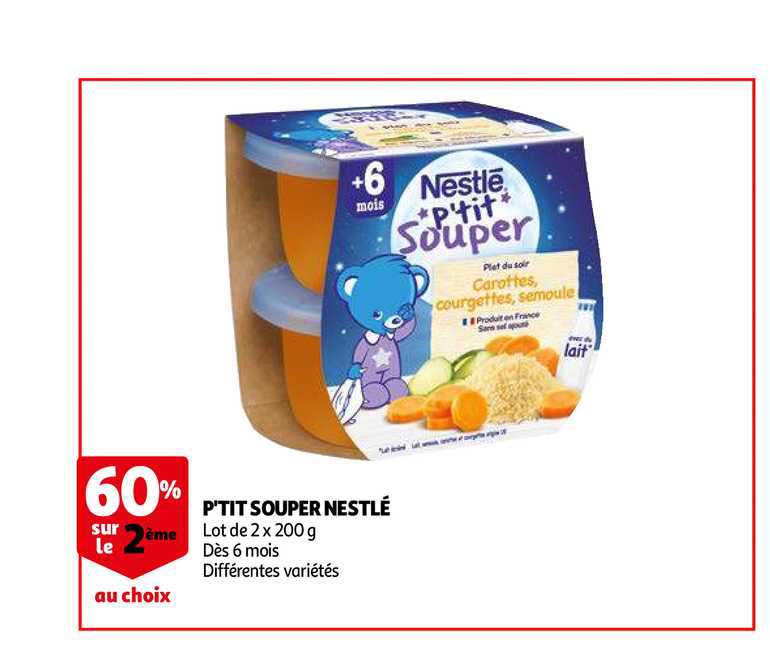 p'tit souper nestlé